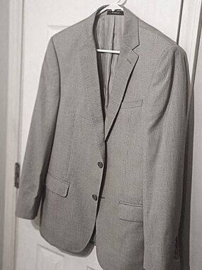 Vitarelli Men Light Gray Blazer Only  38S